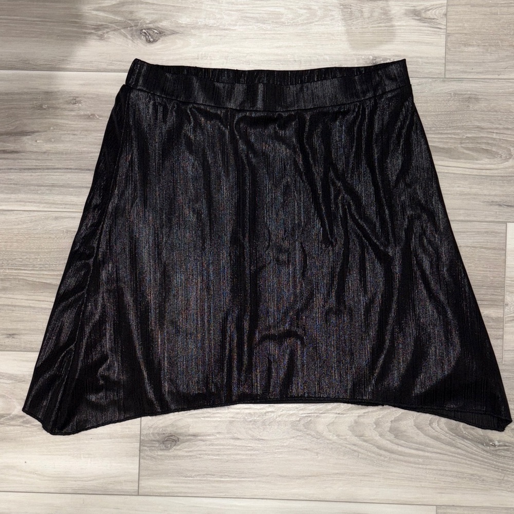 Wildfox Shimmering Fairy Black Festival Mini Skirt Size M - Picture 2 of 2